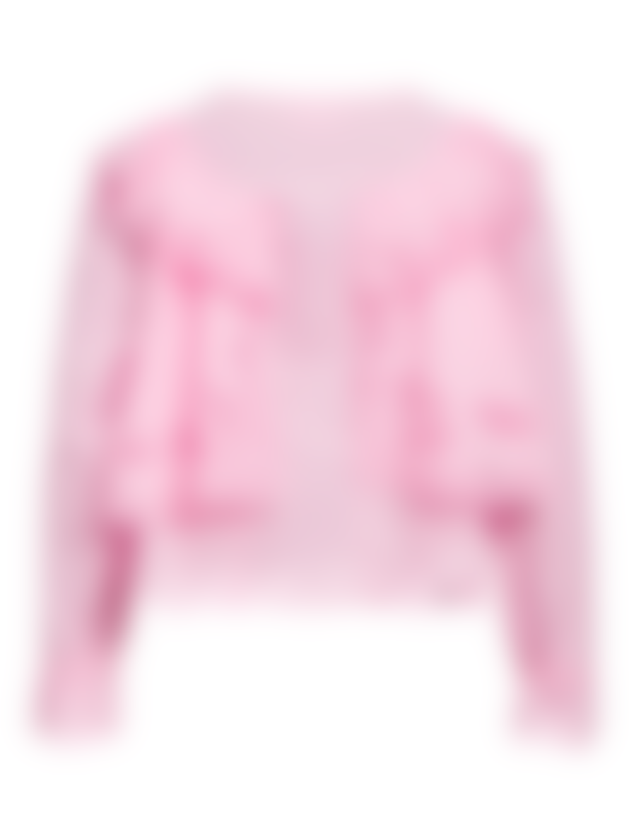 Object Pink Frosting Frill Collared Shirt