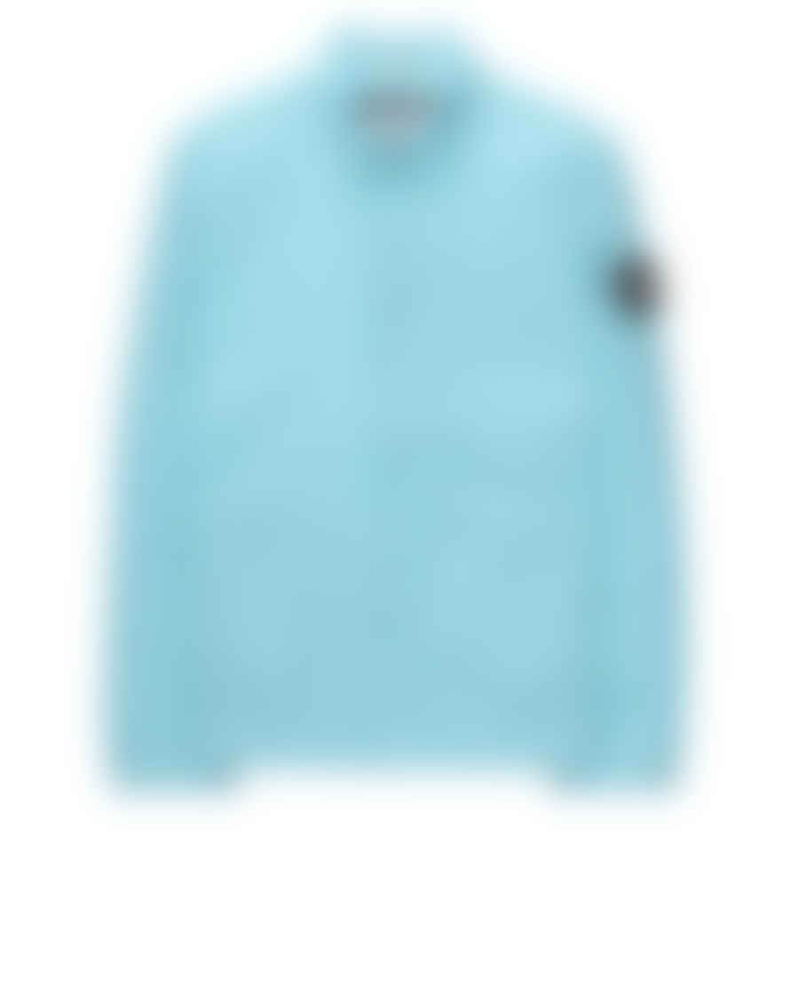 Weekend Offender Porter Over-shirt Saltwater Blue