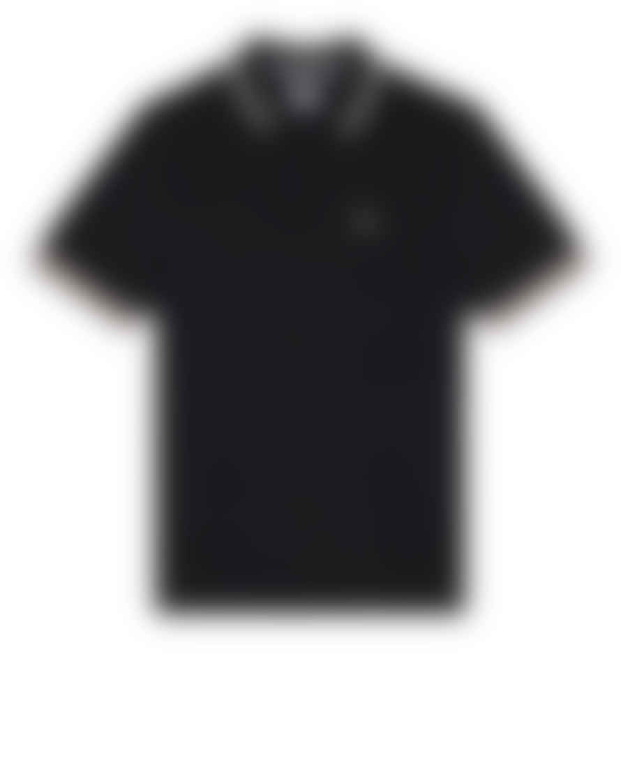 Weekend Offender Levanto Polo Shirt Black/alabaster