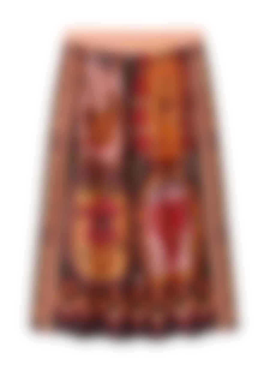 ME 369 Vanessa Midi Skirt - Sunset