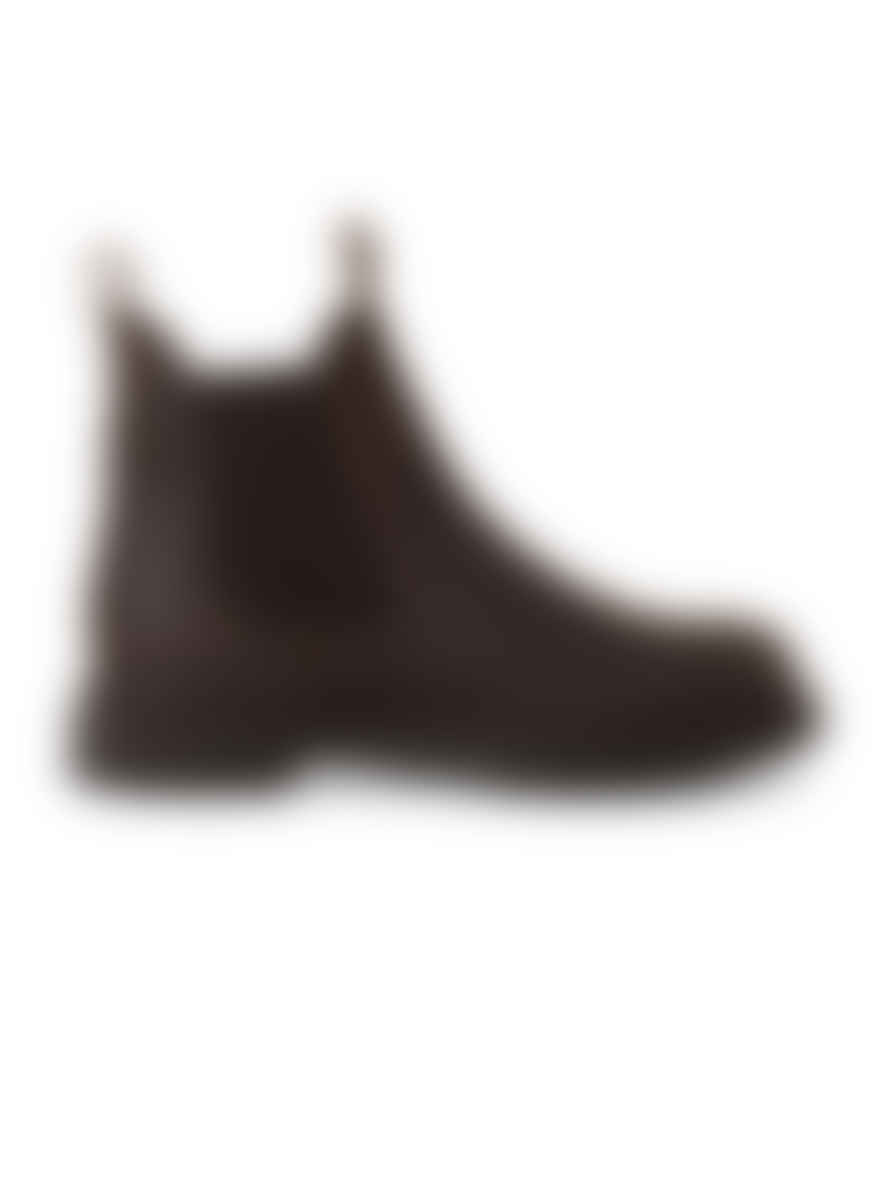 Tamaris Brown Chunky Leather Chelsea Boots