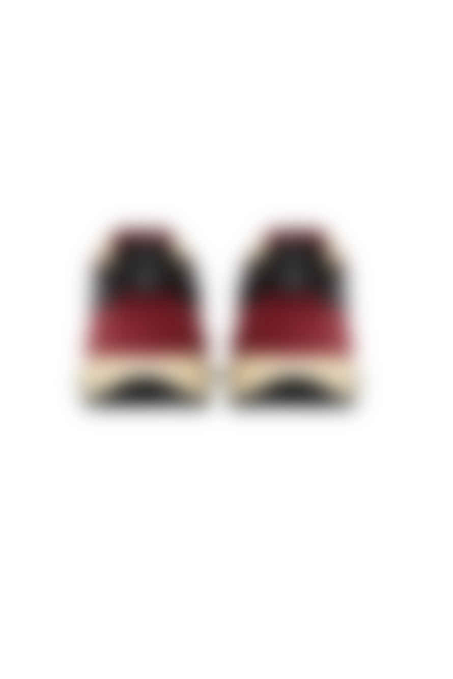 Autry Reelwind Low Suede Sneakers - Red/black