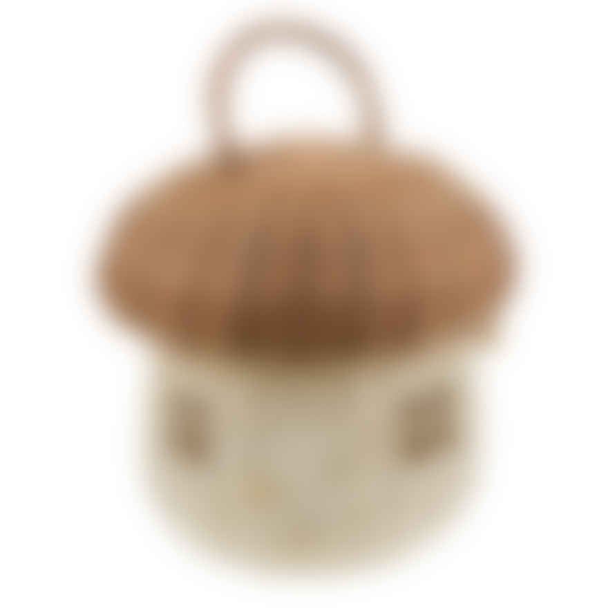 Rex London Rattan Basket Toadstool House