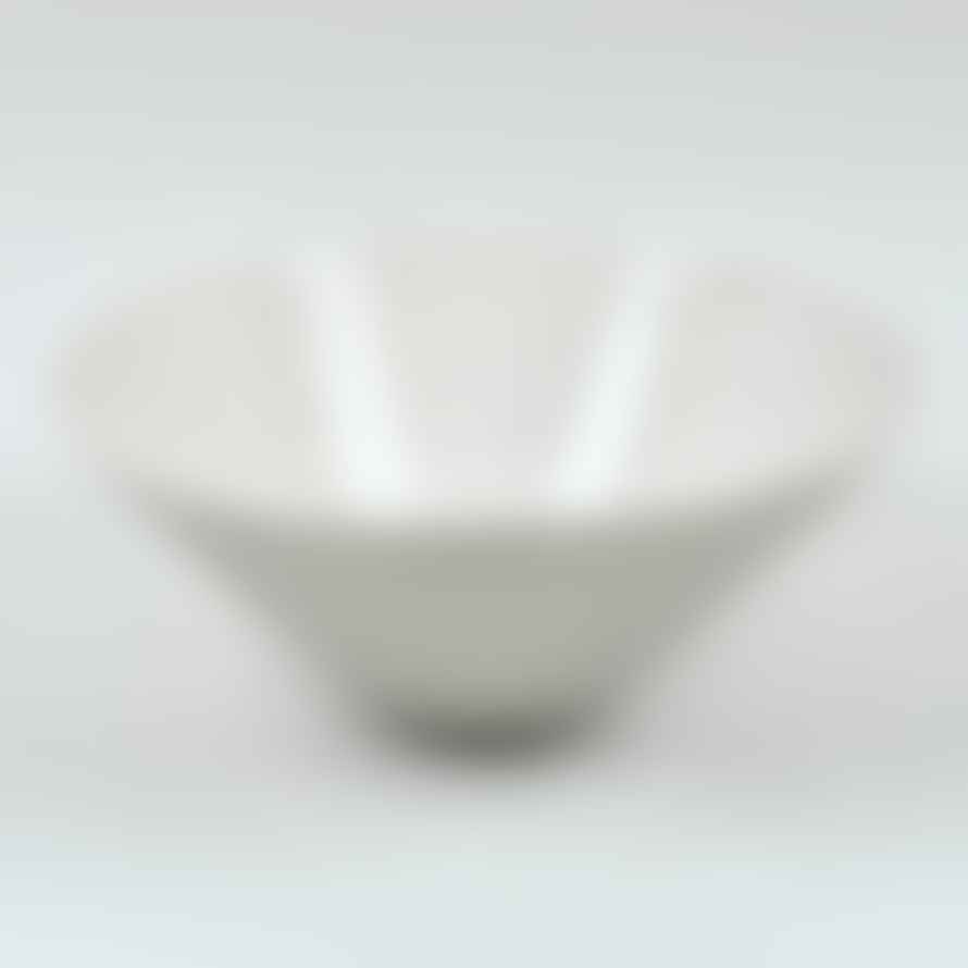 Nkuku Ela Serving Bowl - Cream