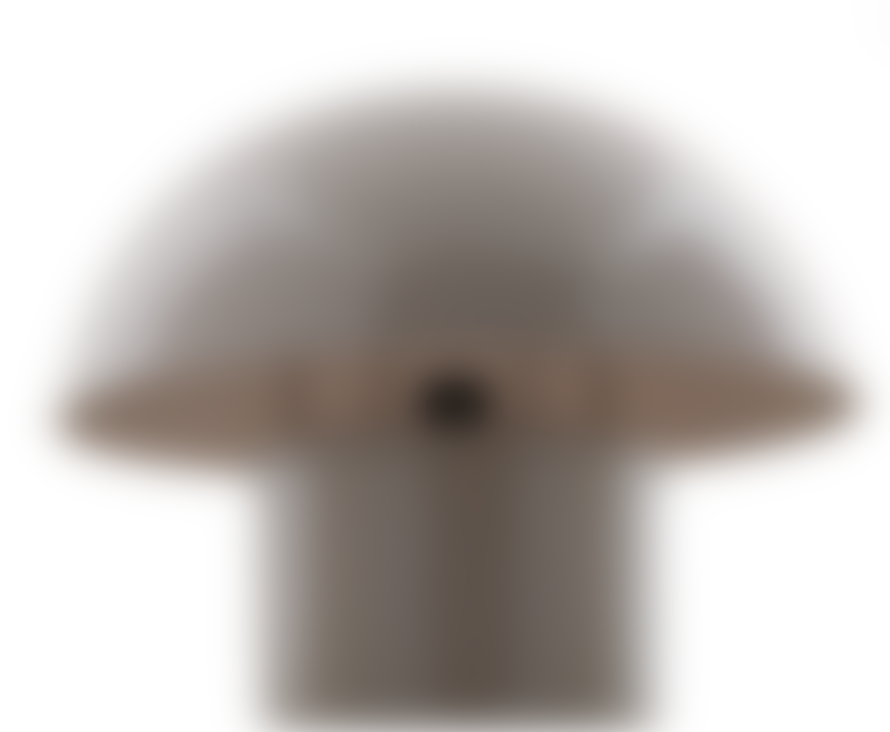 Leitmotiv Warm Grey Fat Mushroom Table Lamp