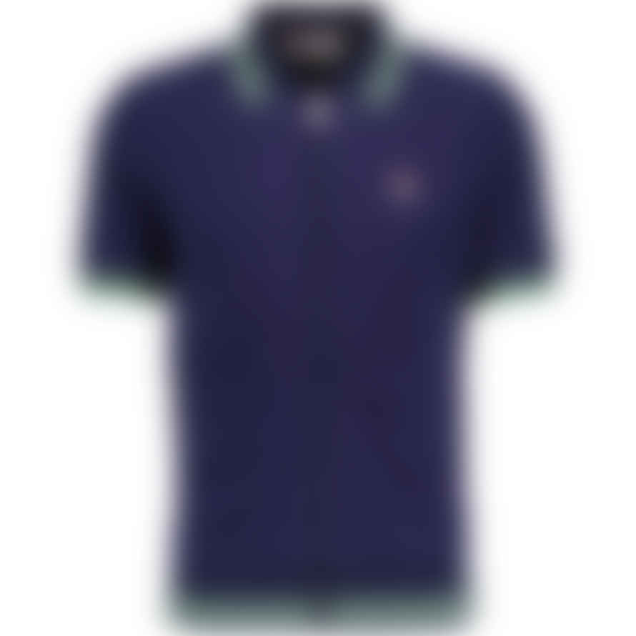 Fila Terrance Short Sleeve Towelling Track Top In Navy