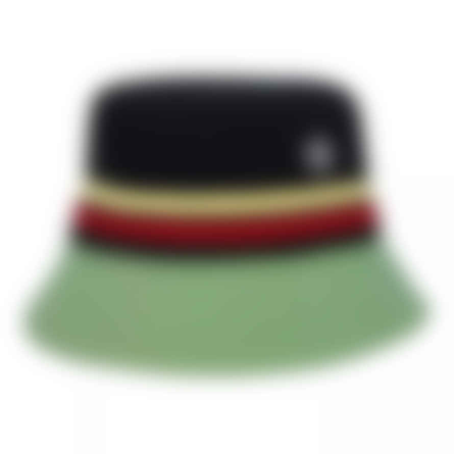 Sergio Tacchini Stonewoods Bucket Hat Black/jade Green