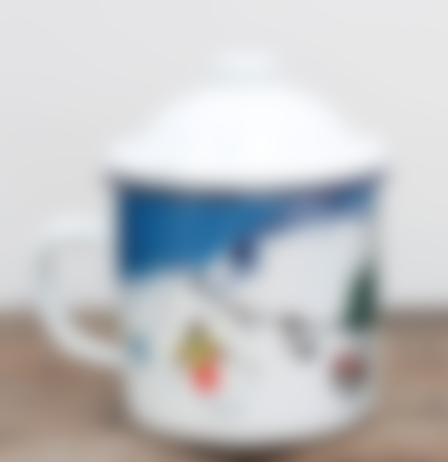 Rolfe&Wills Weekend Explorer Ski Enamel Mug