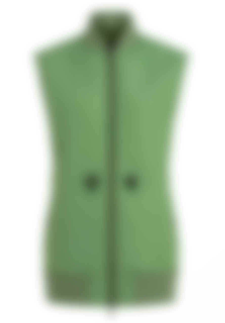 Belstaff Graph Green Delancy Quilted Vest Jacket