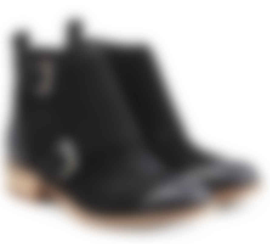 Michael Kors Black Adams Ankle Boots