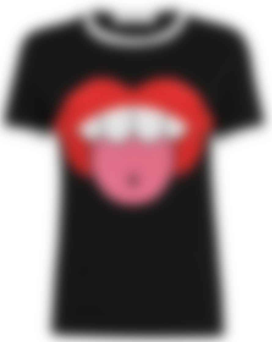 Lanvin Lips Logo T Shirt