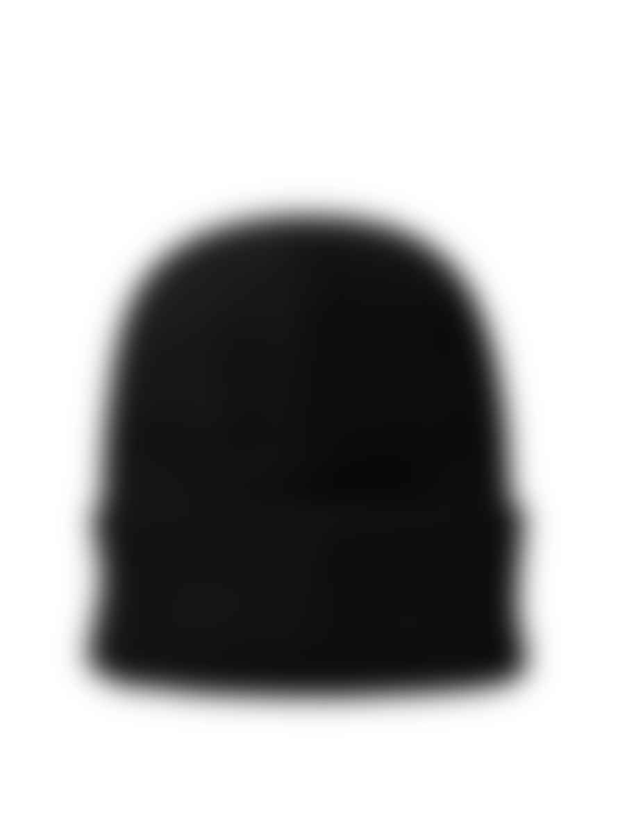 Dsquared2 Black and Pink Logo Wool Beanie