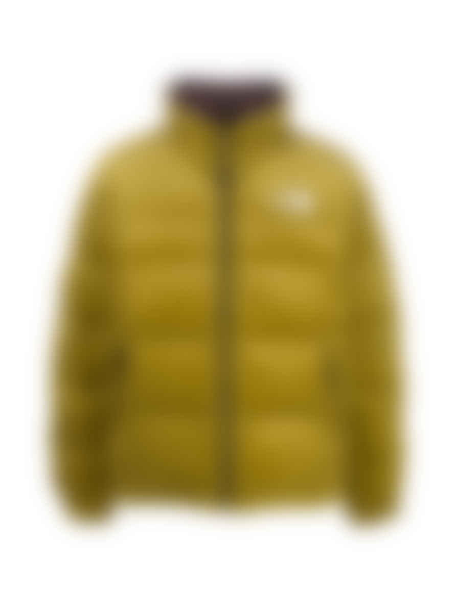 The North Face  Small Sulphur Moss and Coal Brown 1992 Reversible Nuptse Down Jacket