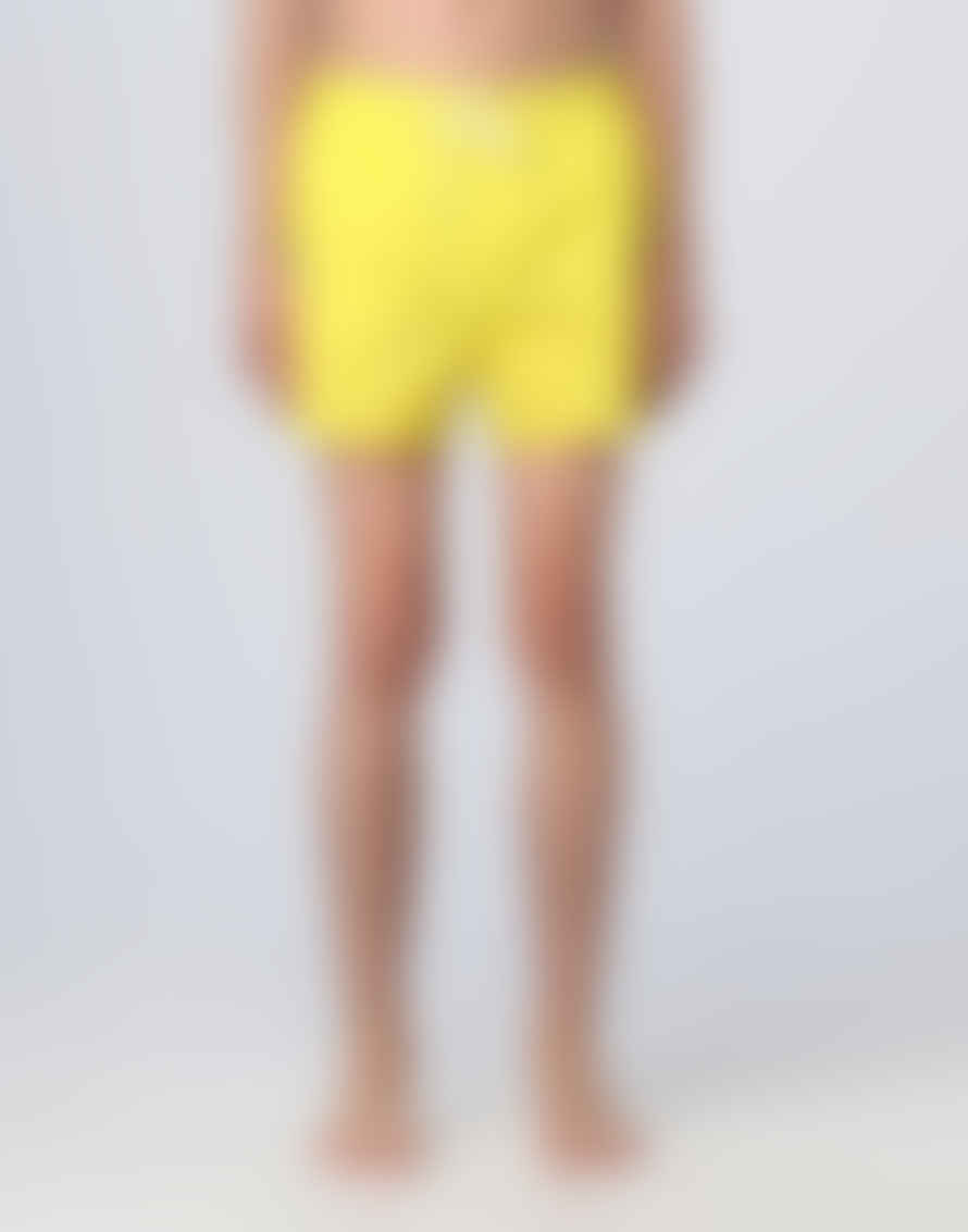 Dsquared2 Yellow Icon Logo Swim Shorts