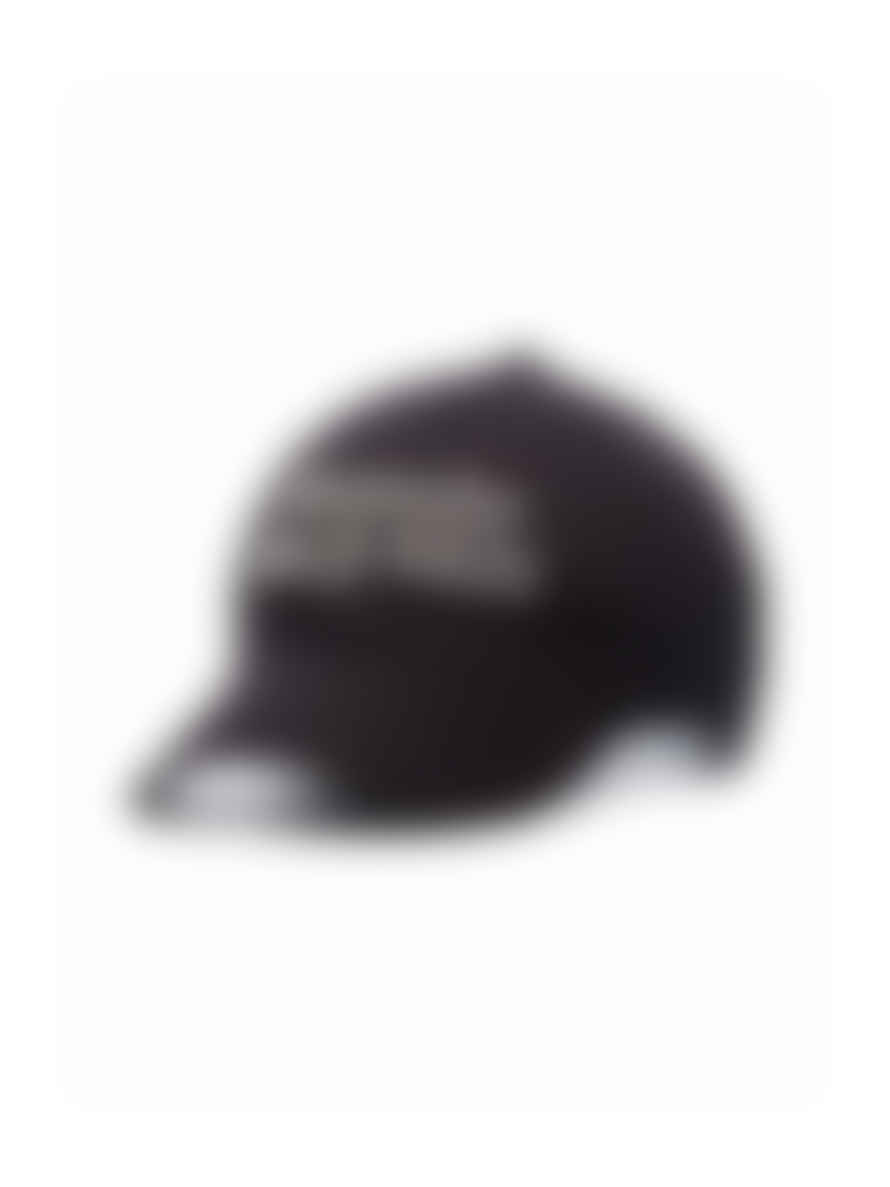 Alexander McQueen  Black Stacked Logo Baseball Cap