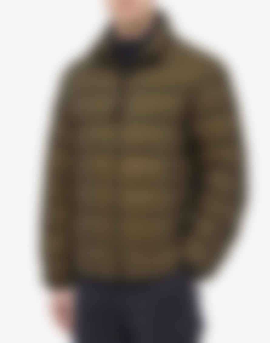 C.P. Company Ivy Green Stand Collar Down Jacket