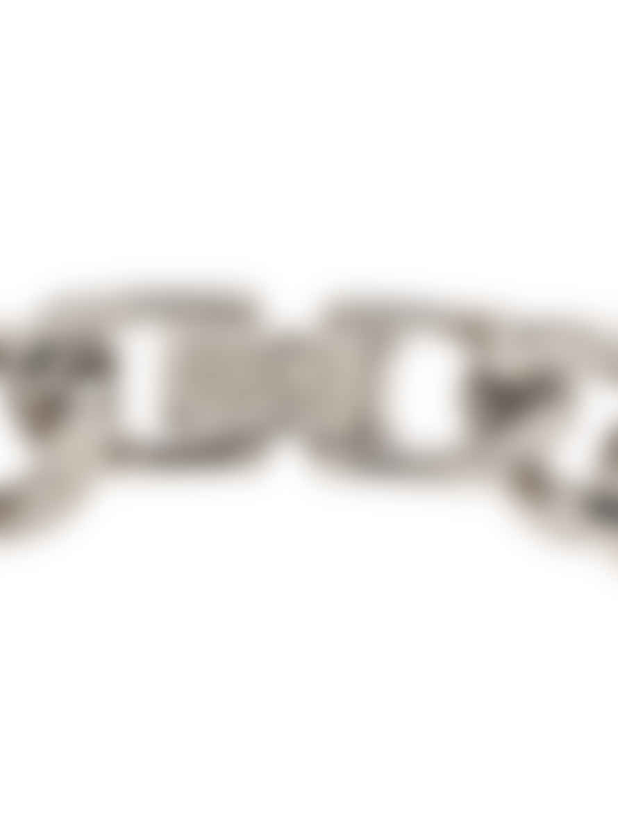 Dsquared2 Silver Statement Logo Bracelet