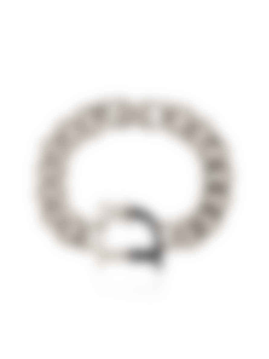 Dsquared2 Silver Statement Logo Bracelet