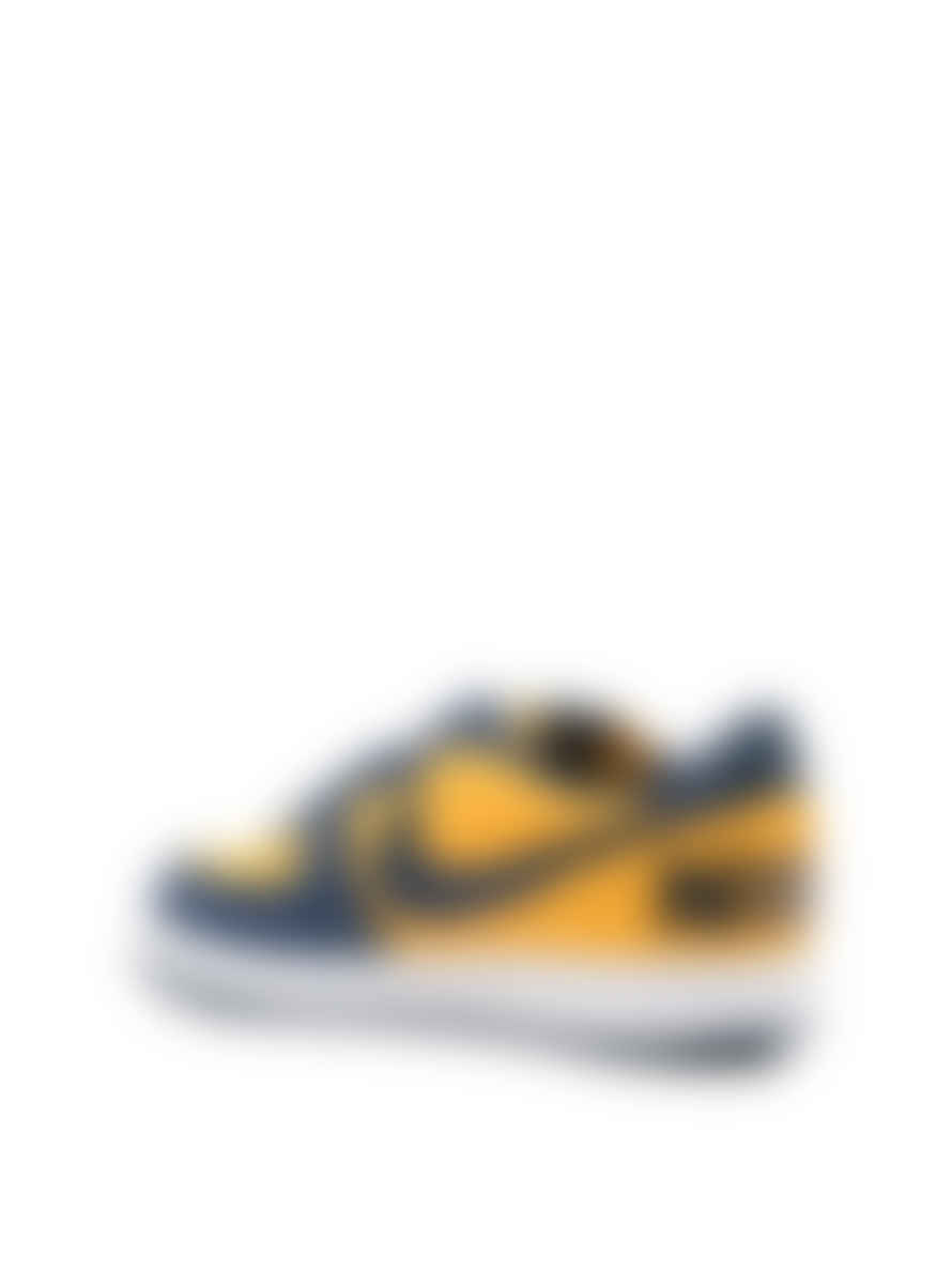 Nike University Gold and Navy White Terminator Low Michigan Mens Sneakers