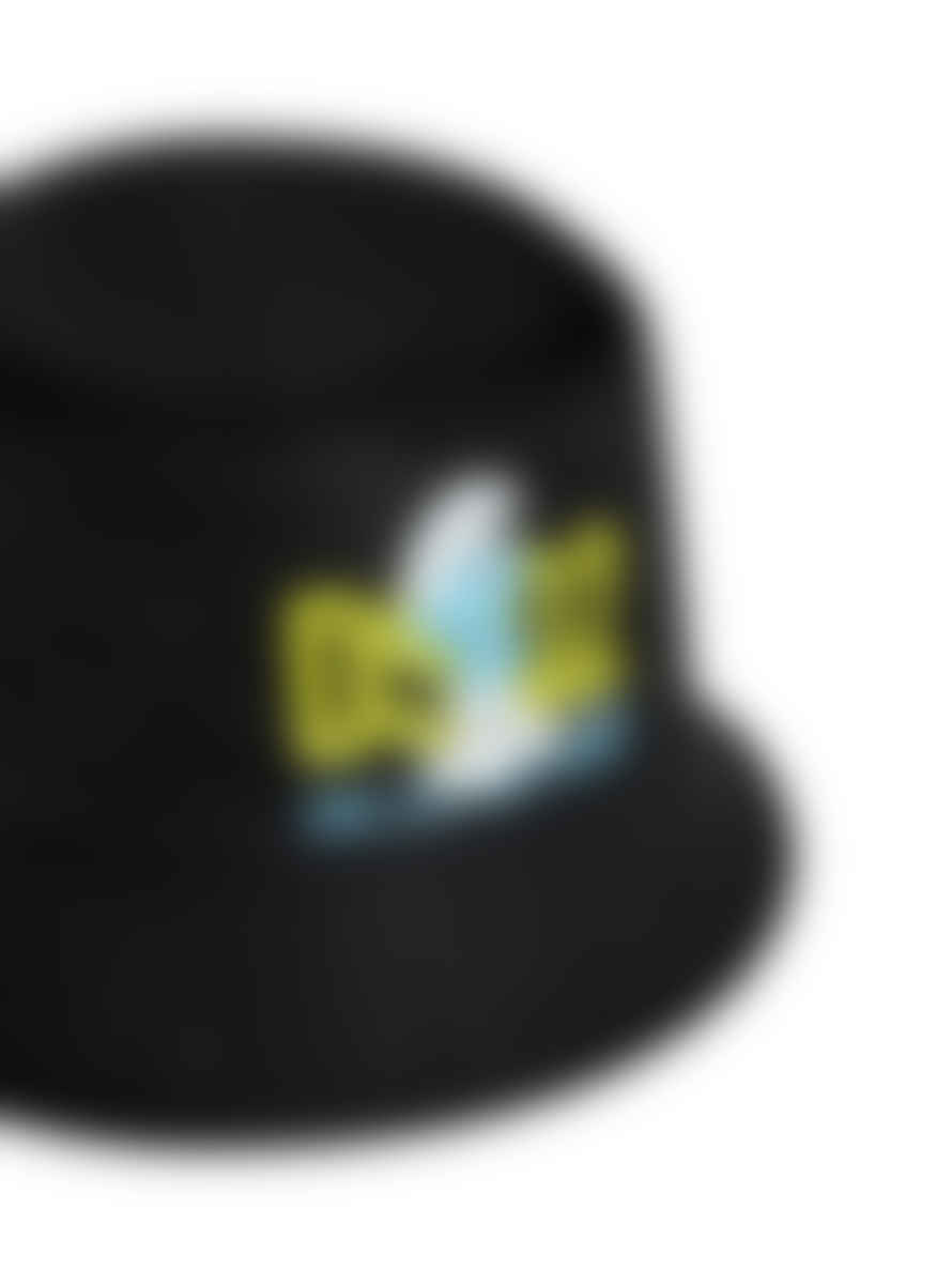 Dsquared2 Black Grouchy Smurfs Logo Bucket Hat