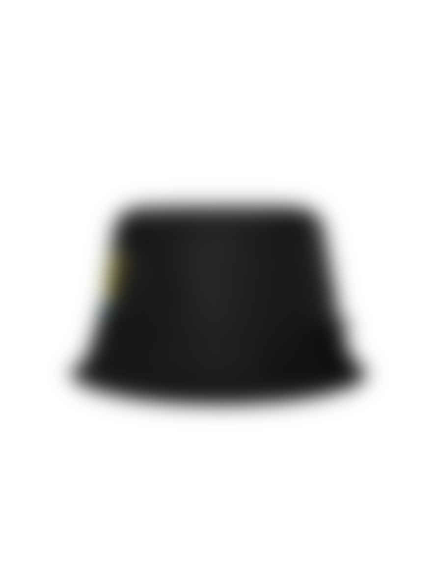 Dsquared2 Black Grouchy Smurfs Logo Bucket Hat