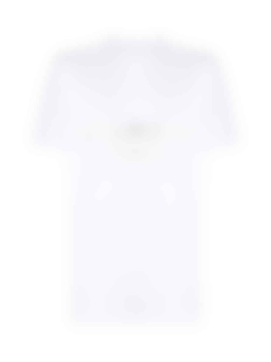 Balmain White Logo Printed T Shirt