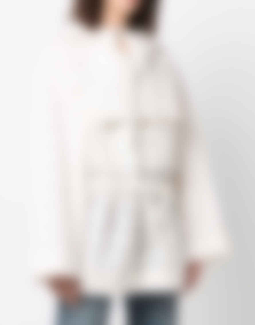 MONCLER White Asnen Broderie Anglaise Genius 1952 Cape