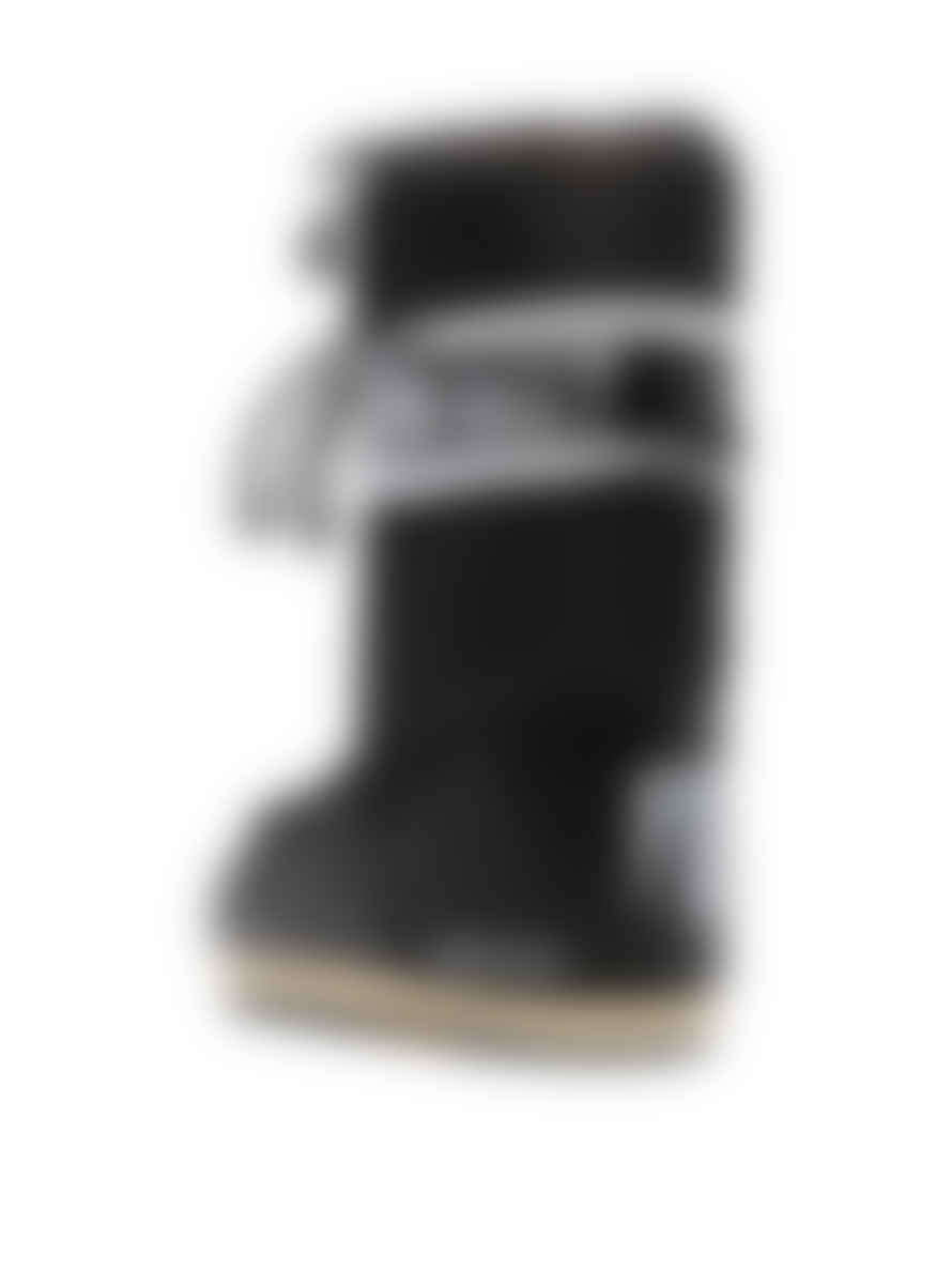 Moon Boot Black Icon Nylon Snow Boots