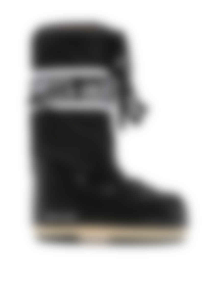 Moon Boot Black Icon Nylon Snow Boots