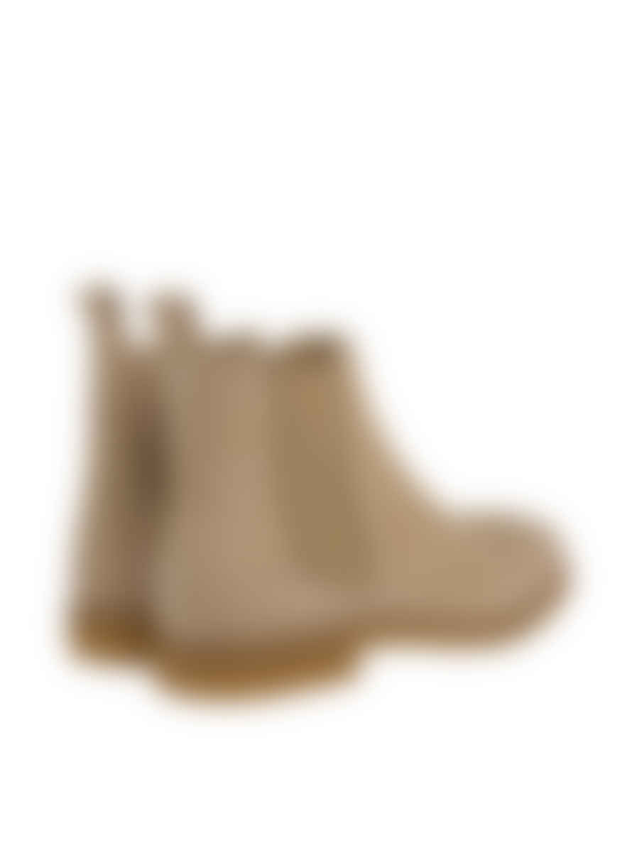 Mallet Beige Elmore Pebble Chelsea Boots