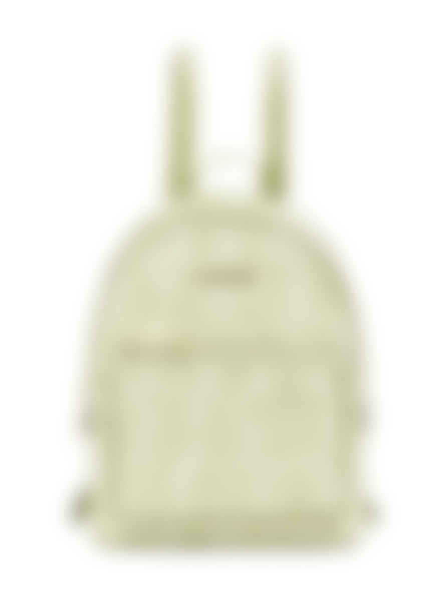 Michael Kors Green Adina Monogram Logo Backpack