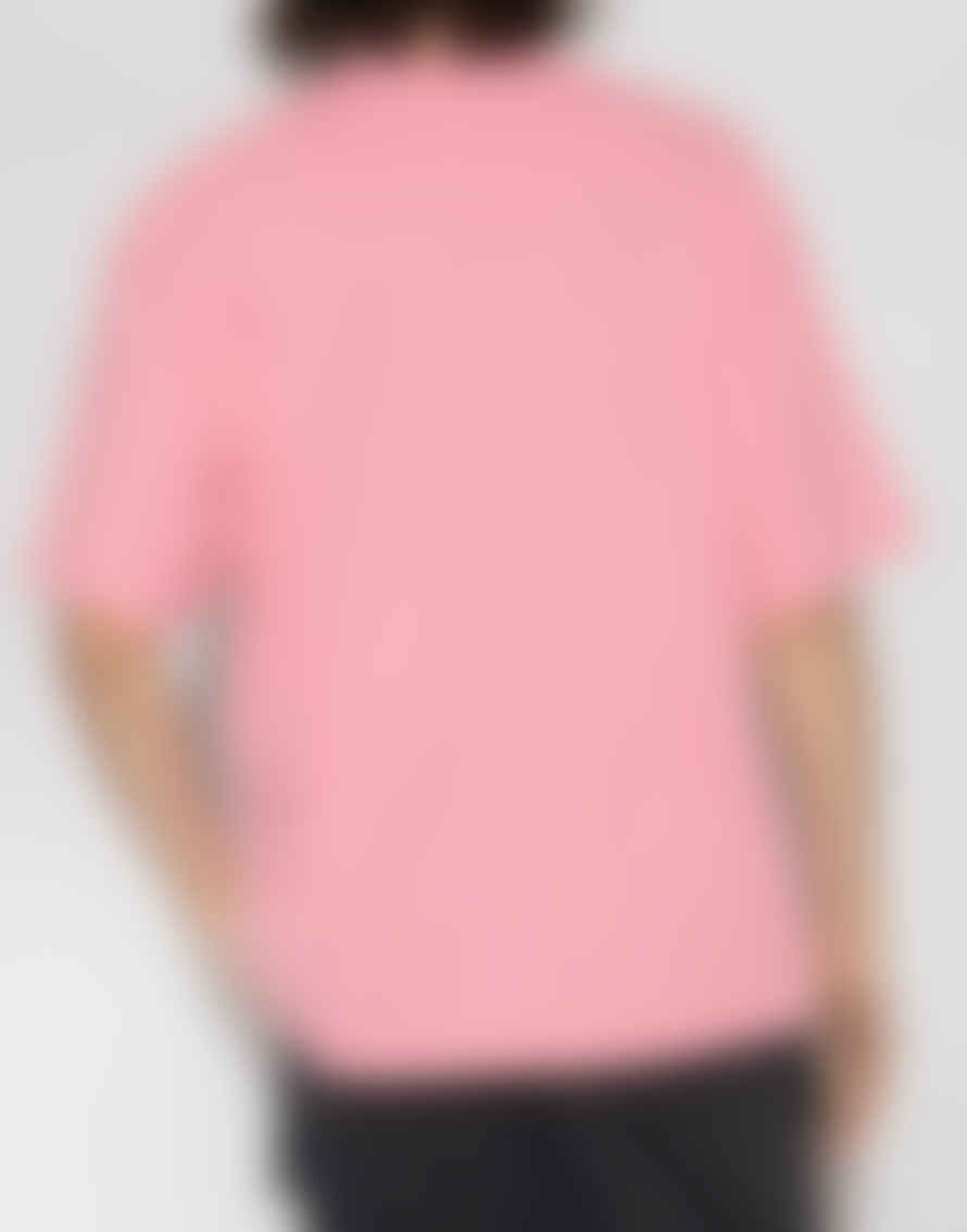 Acne Studios Bubblegum  Pink Exford Inflate Logo T Shirt