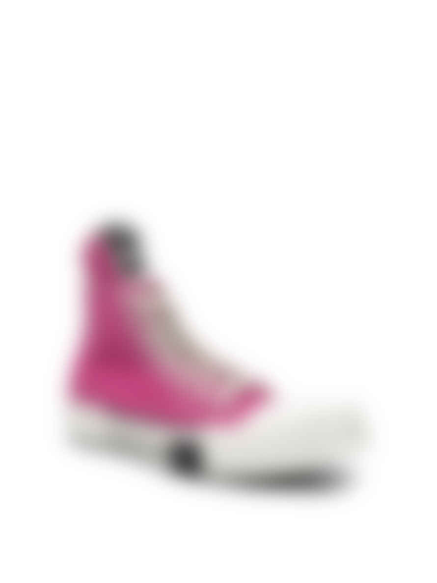 Rick Owens  Hot Pink Converse Turbodrk Hi Sneakers