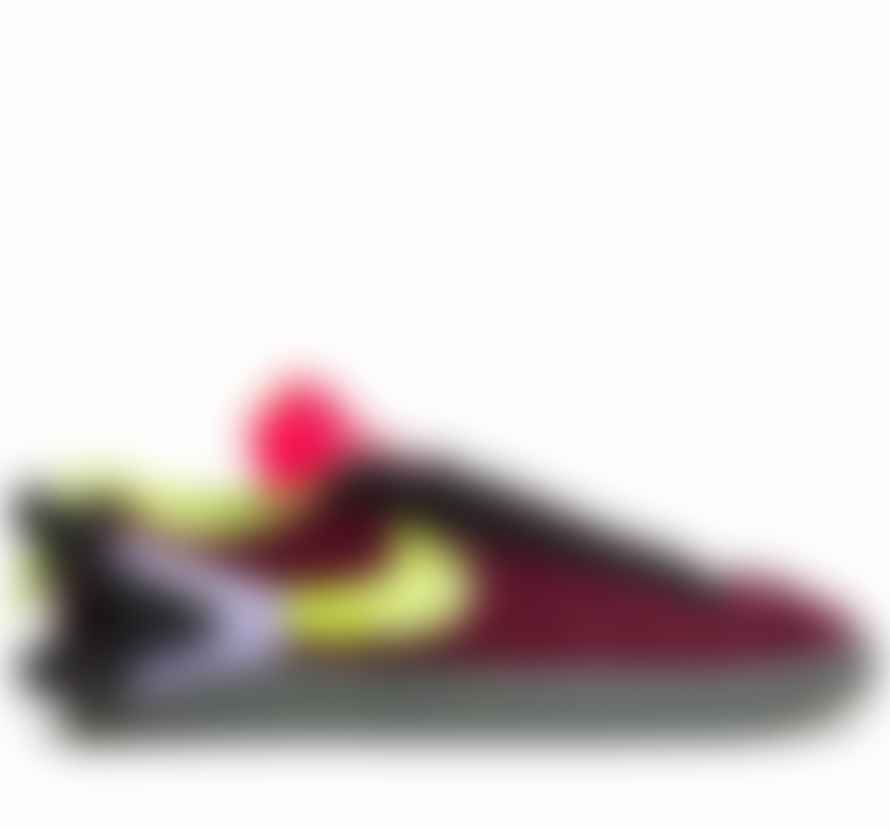 Nike Night Maroon and Lemon Venom Black Blazer Low X Acronym Sneakers