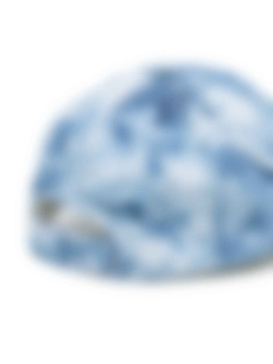 Isabel Marant Blue Tyron Logo Tie Dye Baseball Cap