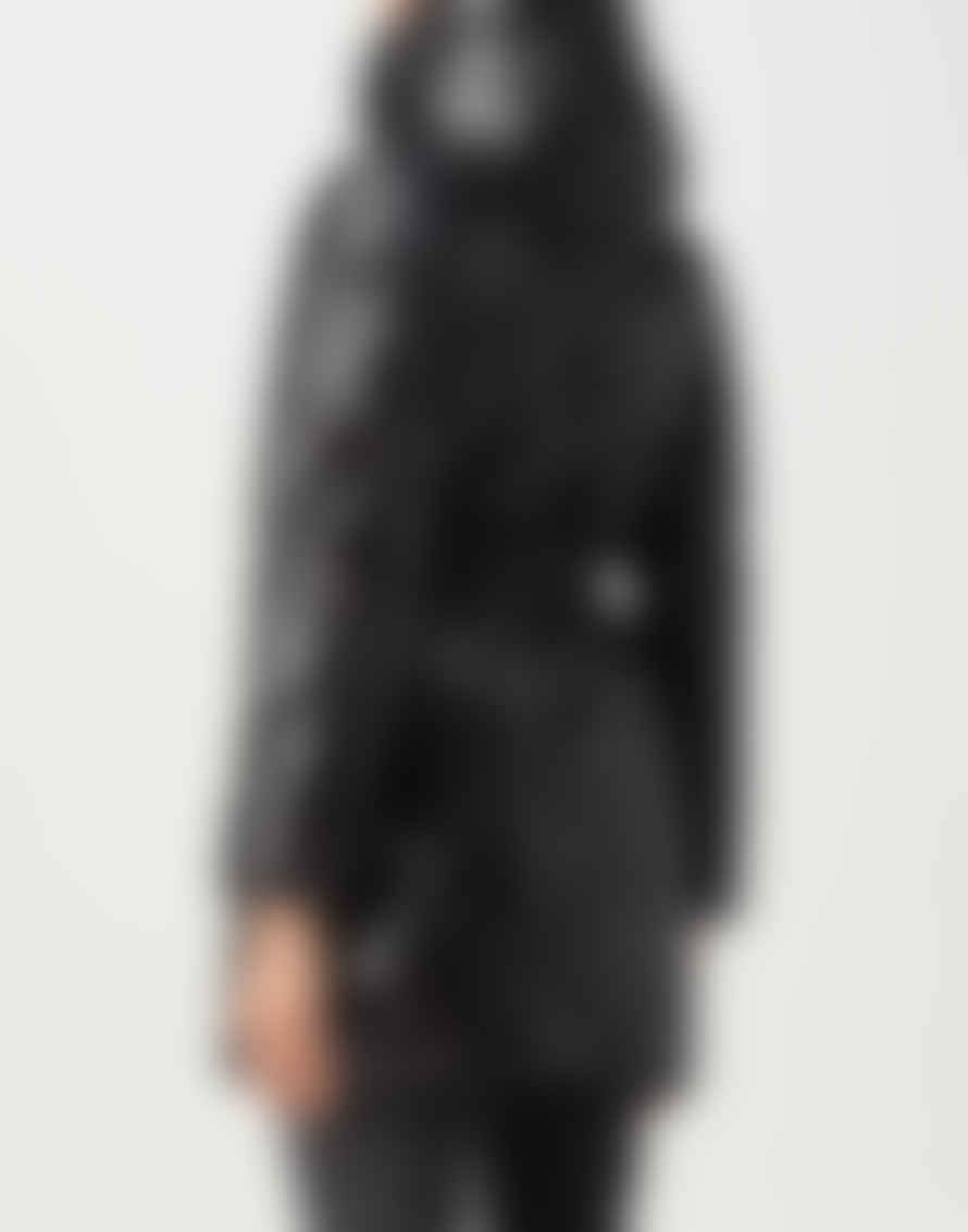 Duvetica Black Conza Long Down Jacket