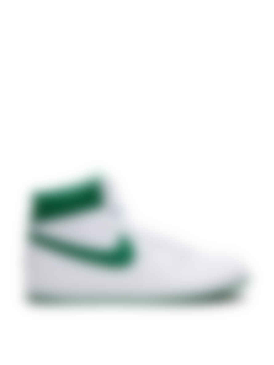 Nike White and Pine Green Jordan Air Ship SP Sneakers