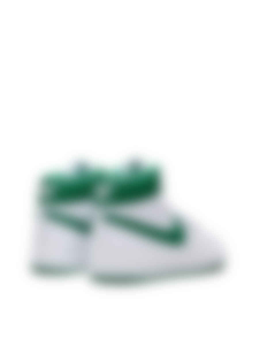 Nike White and Pine Green Jordan Air Ship SP Sneakers