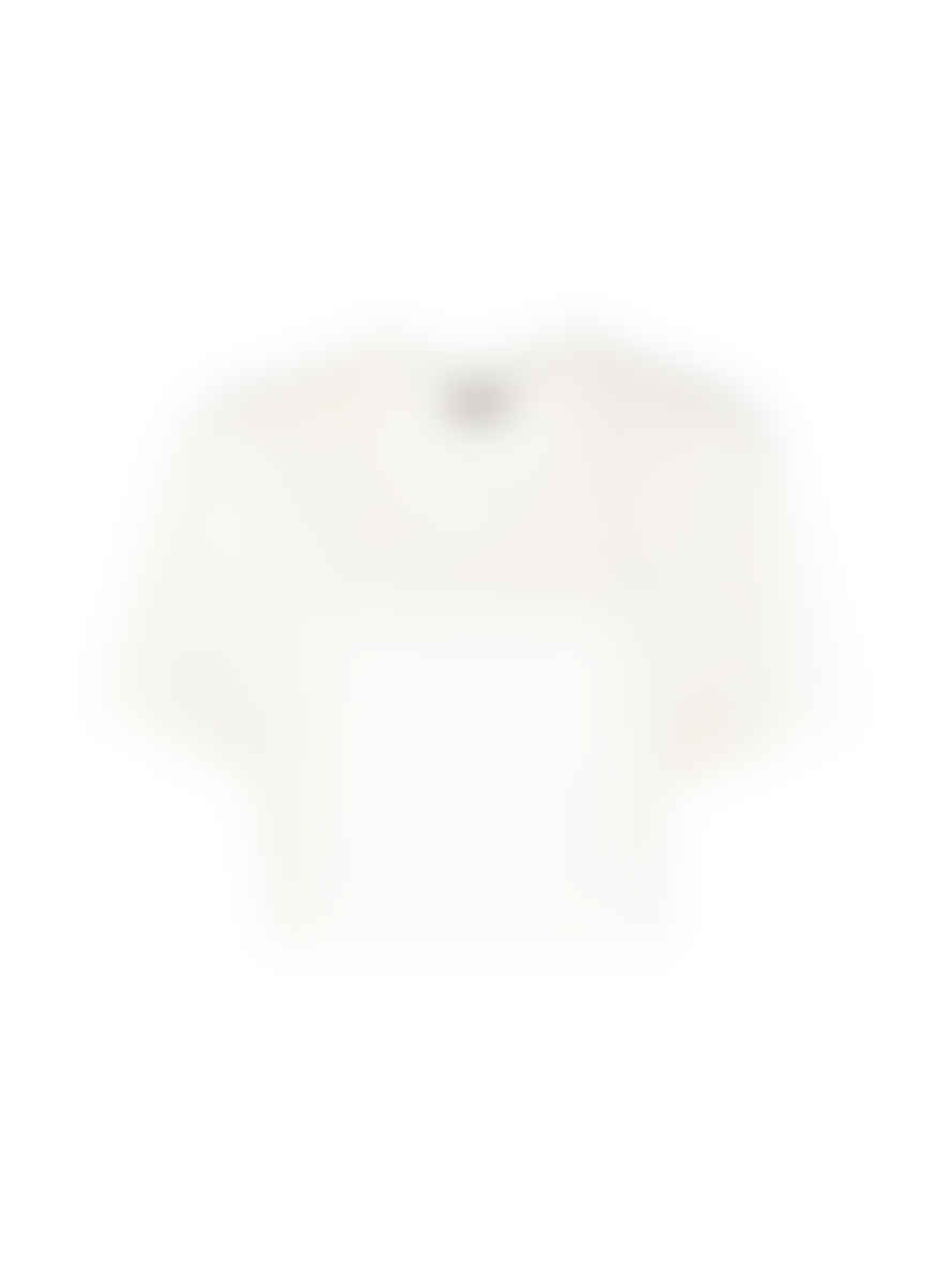 Heron Preston White Hpny Logo Cropped T Shirt