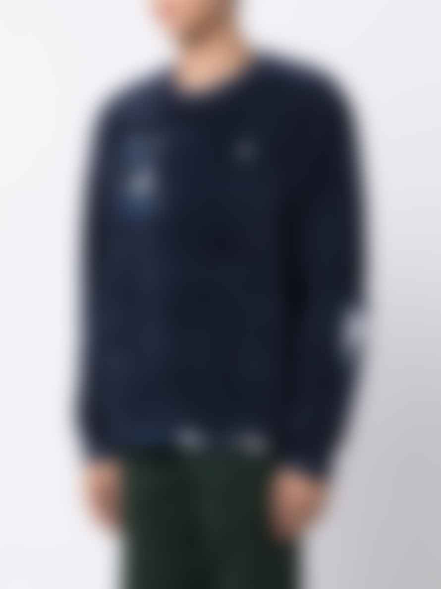 Polo Ralph Lauren Navy Cortina Sherpa Sweatshirt