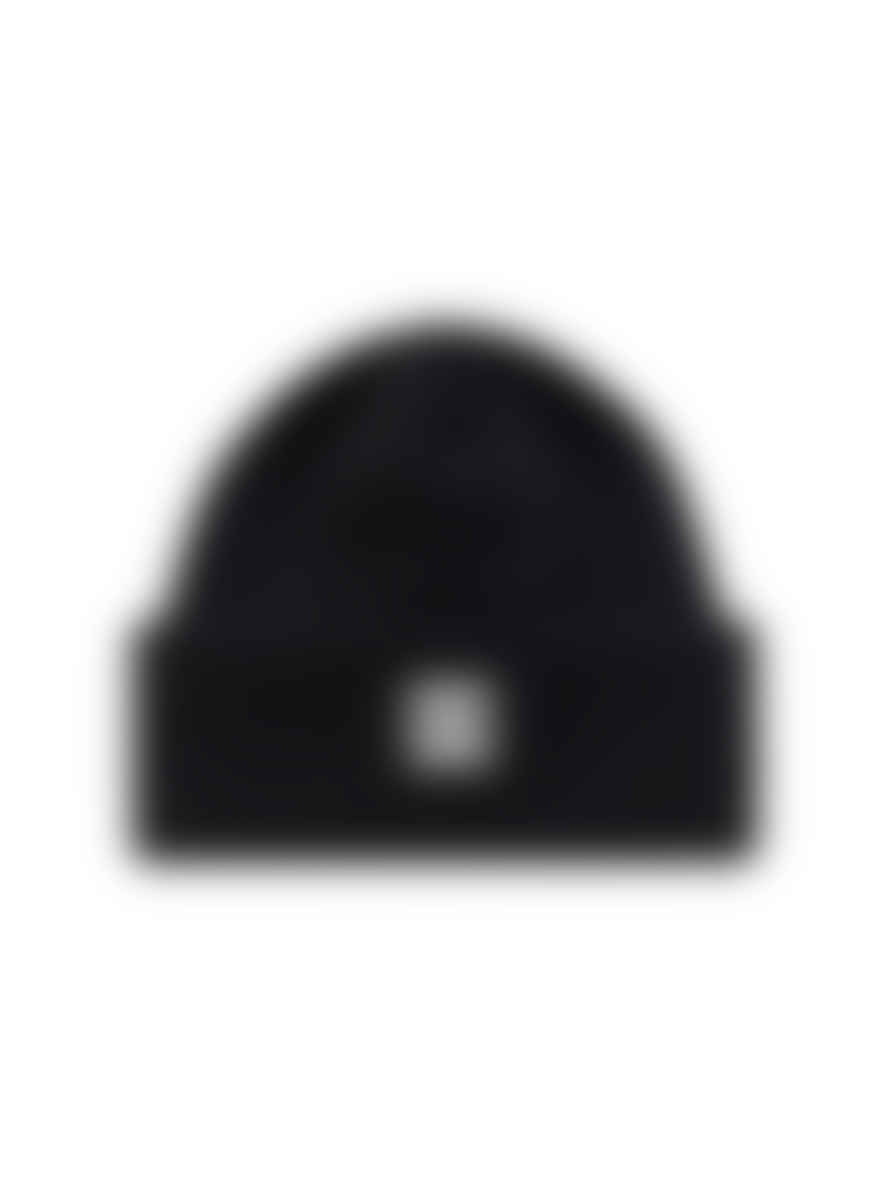 Dsquared2 Black Logo Wool Beanie