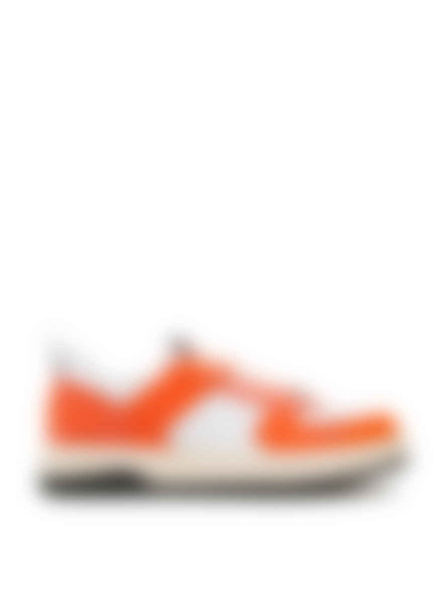 Hugo Boss Open Orange Kilian Tennis Low Top Sneakers