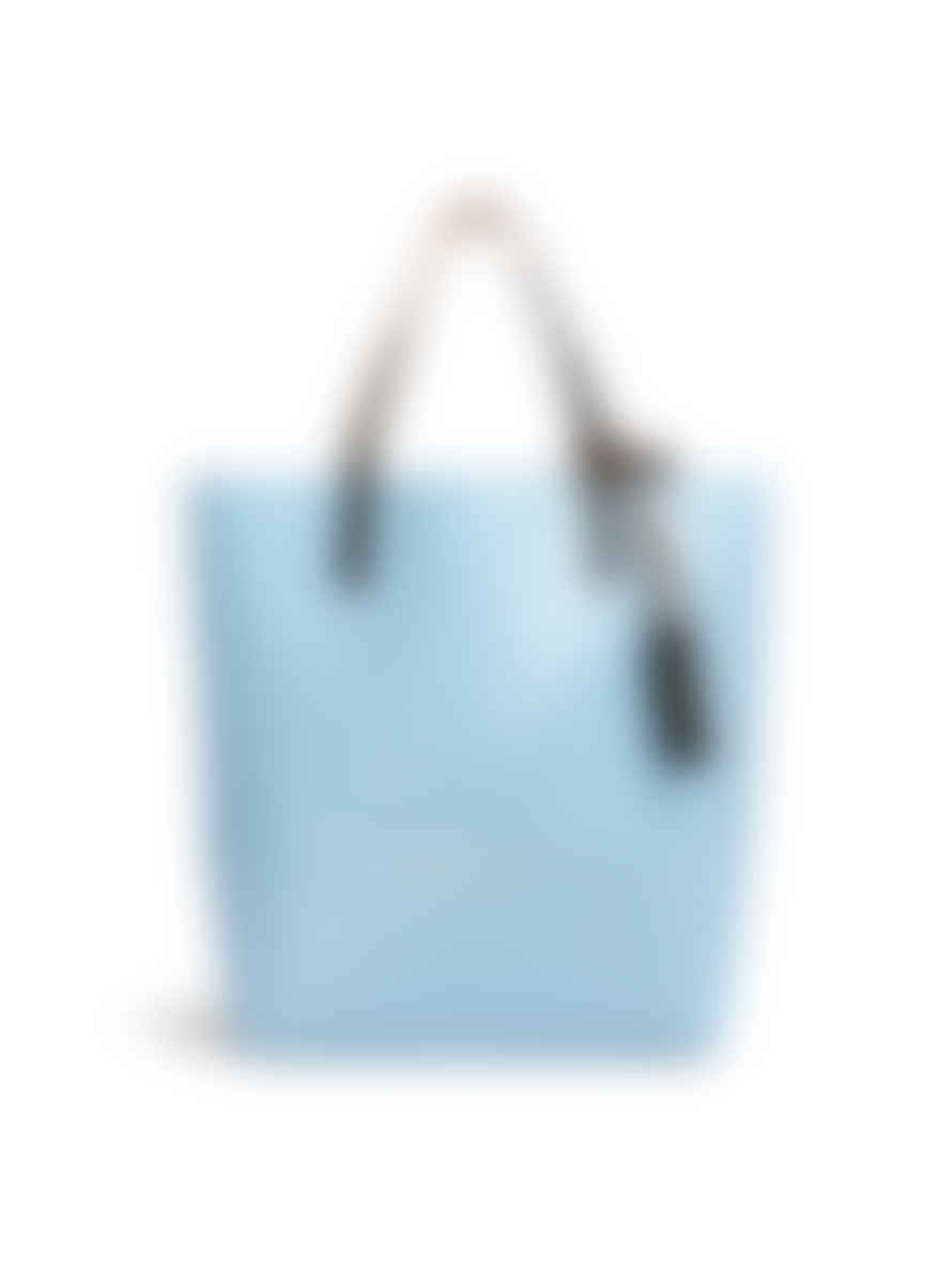 Marni Blue Tribeca Logo Tote Bag