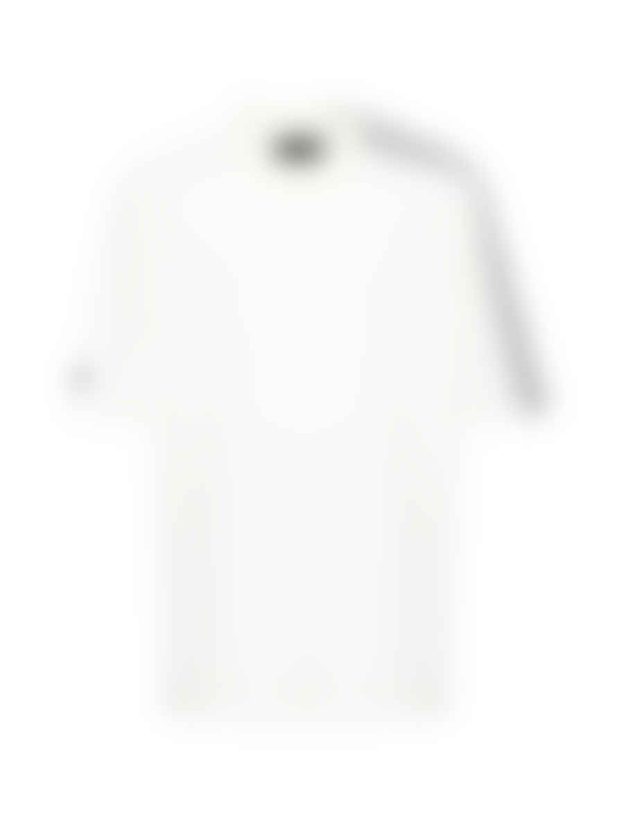 Y-3 White 3 Stripes Logo T Shirt