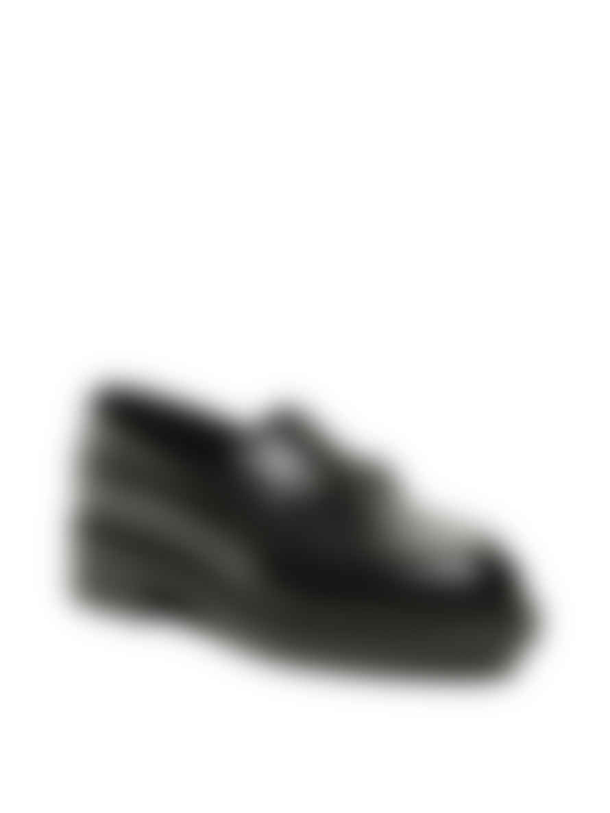 Calvin Klein Black Logo Detail Loafers