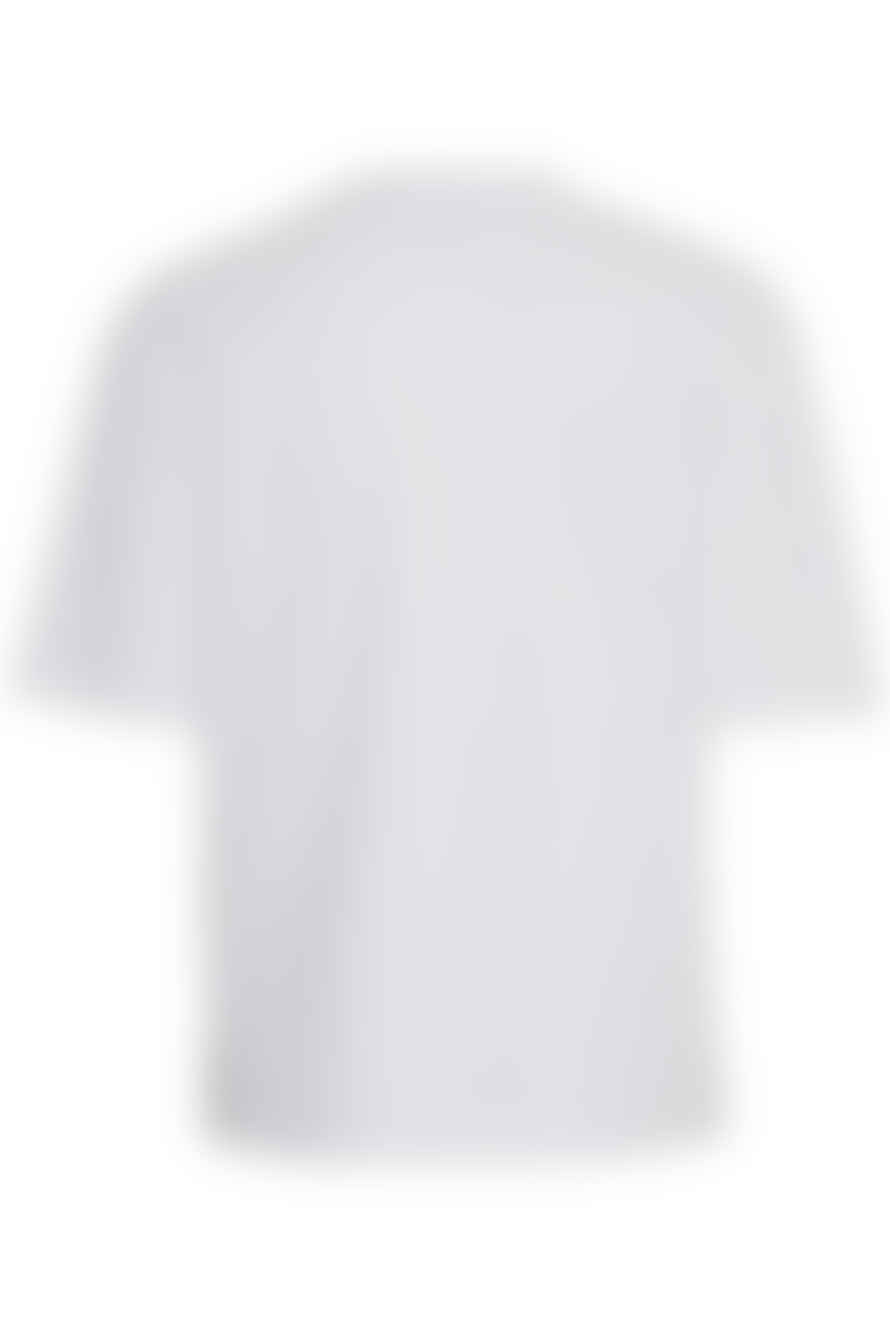 b.young Trollo Crew Neck Tshirt In Optical White