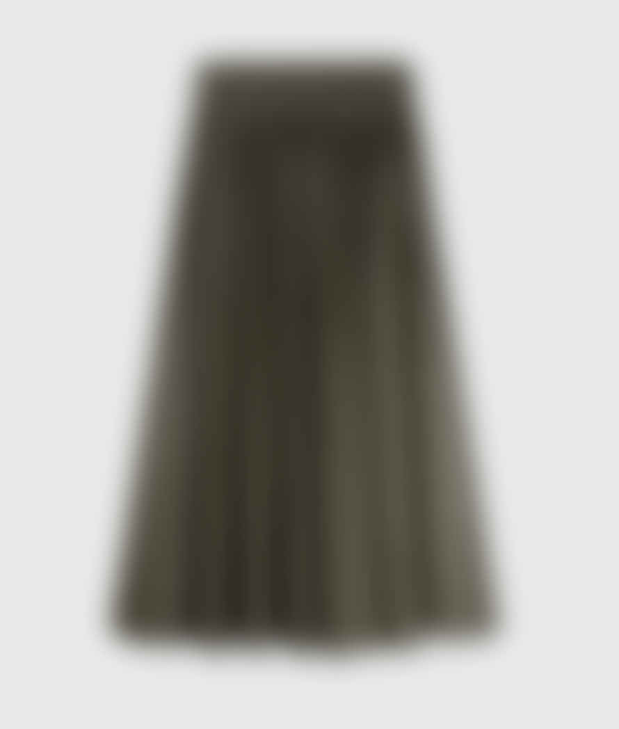 10Days Leather Look Pleated Skirt