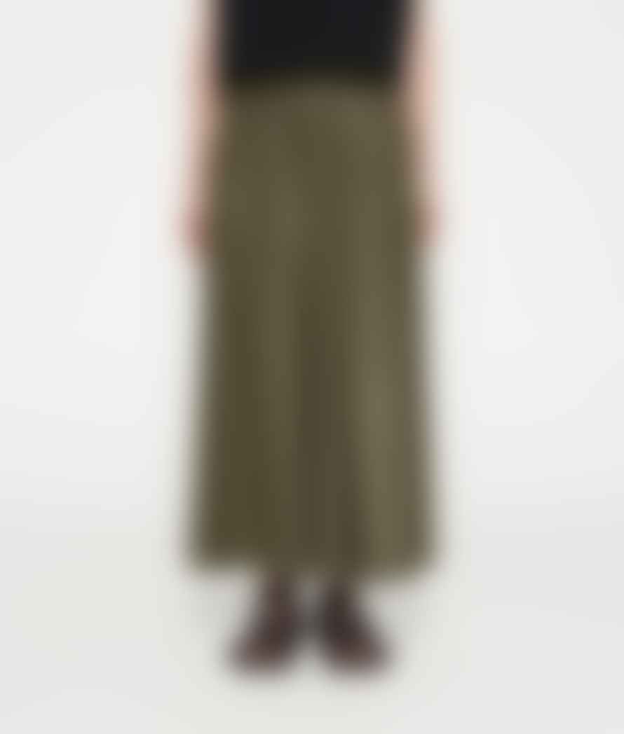 10Days Leather Look Pleated Skirt