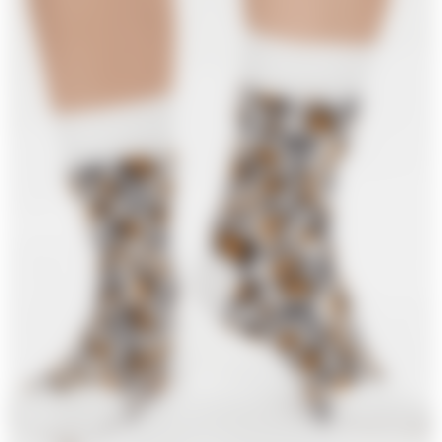 natural vibes Leoparden-socken