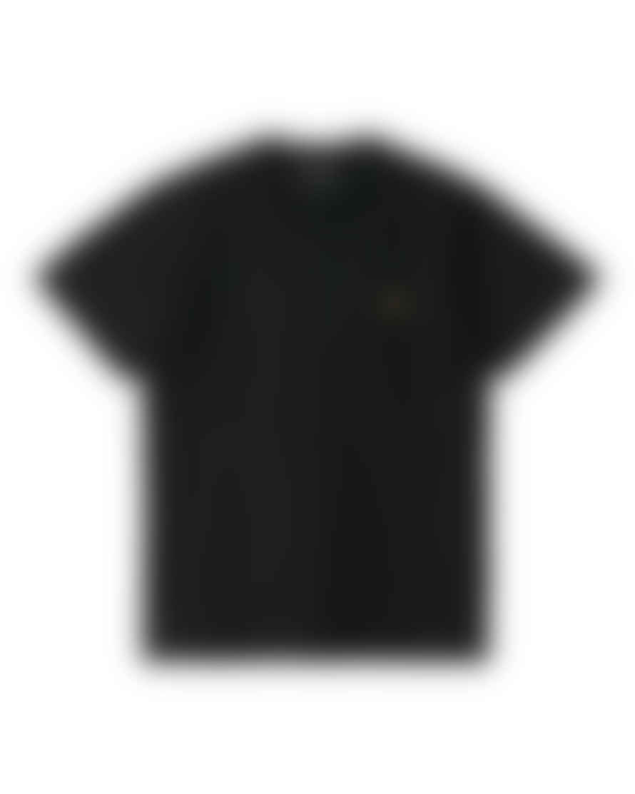 Carhartt Camiseta Ss Chase - Black/gold